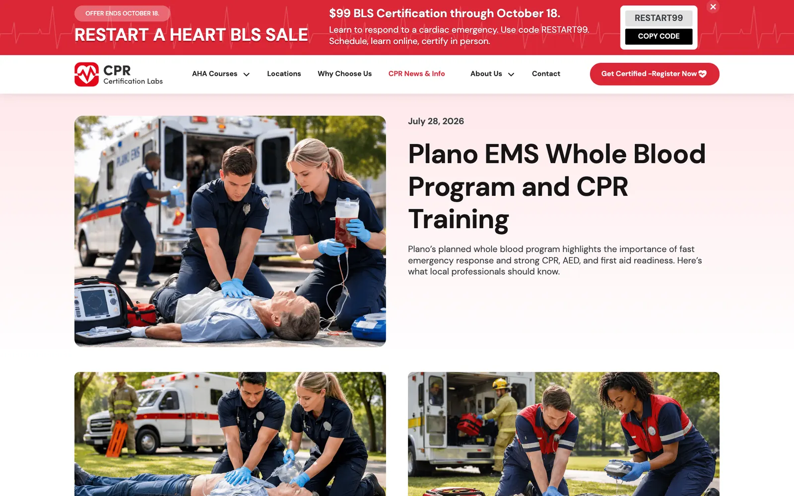 CPR Certification Labs — Resources