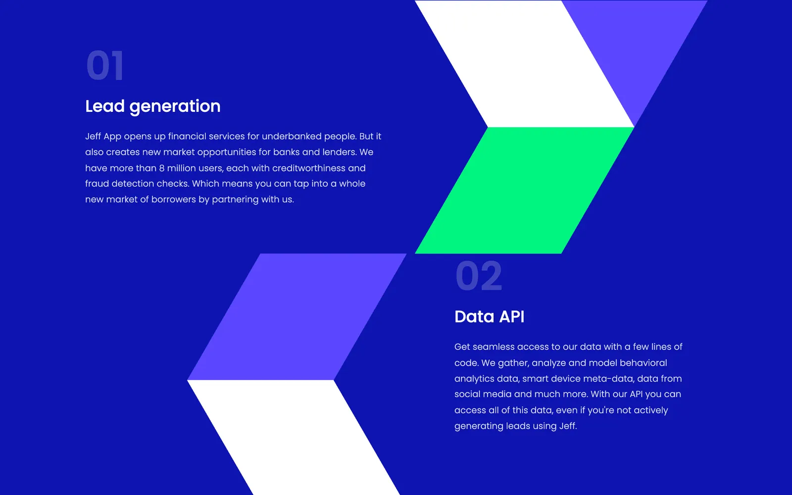 Jeff — Products