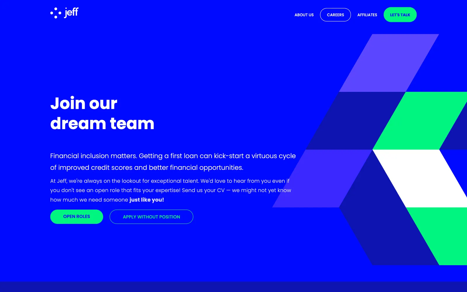 Jeff — Careers