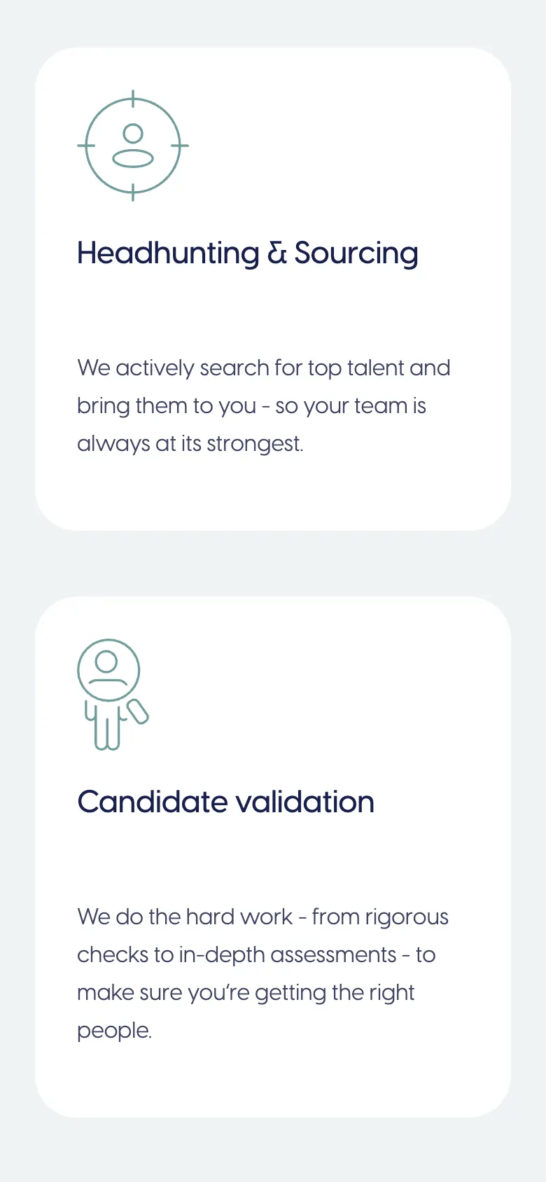 Teamence — mobile screen 3
