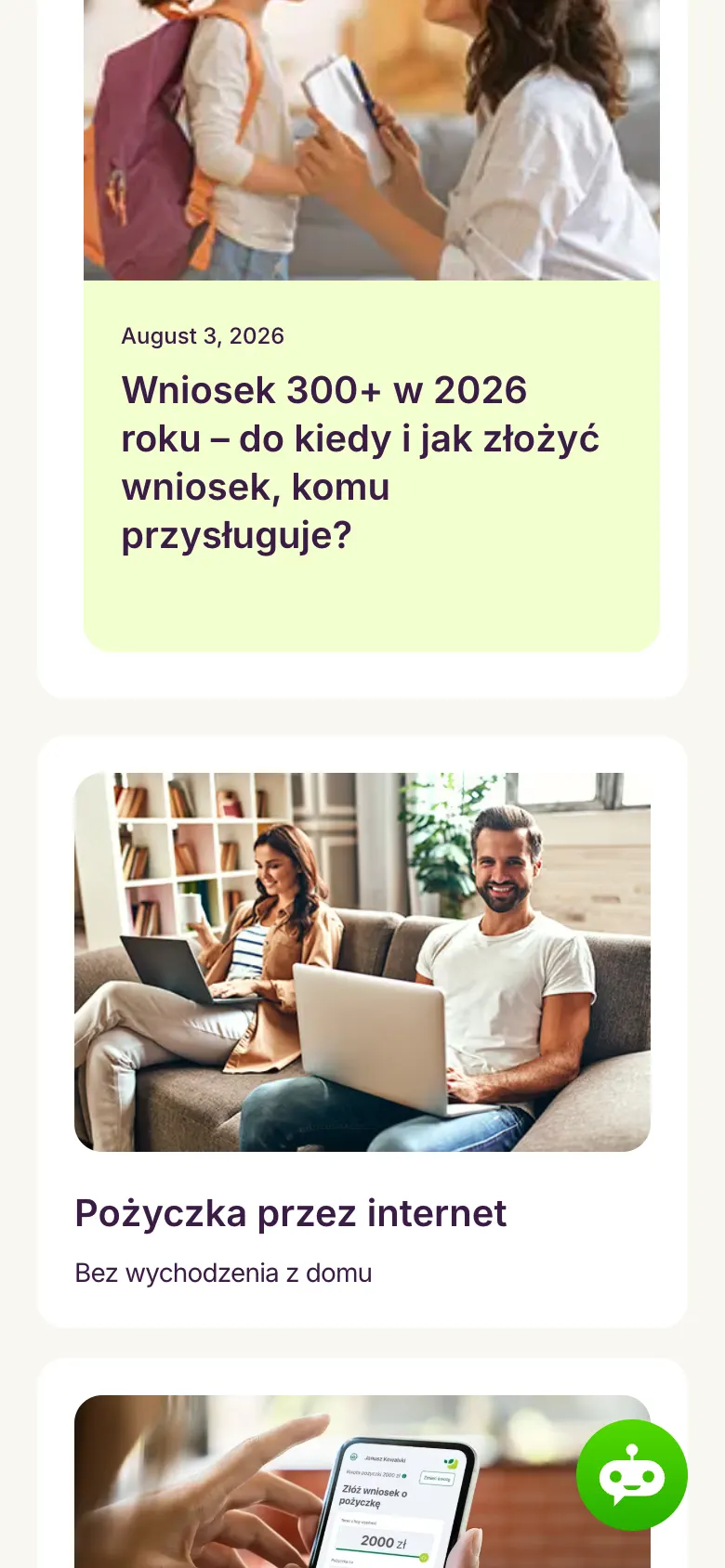 Vivigo.pl — mobile screen 3