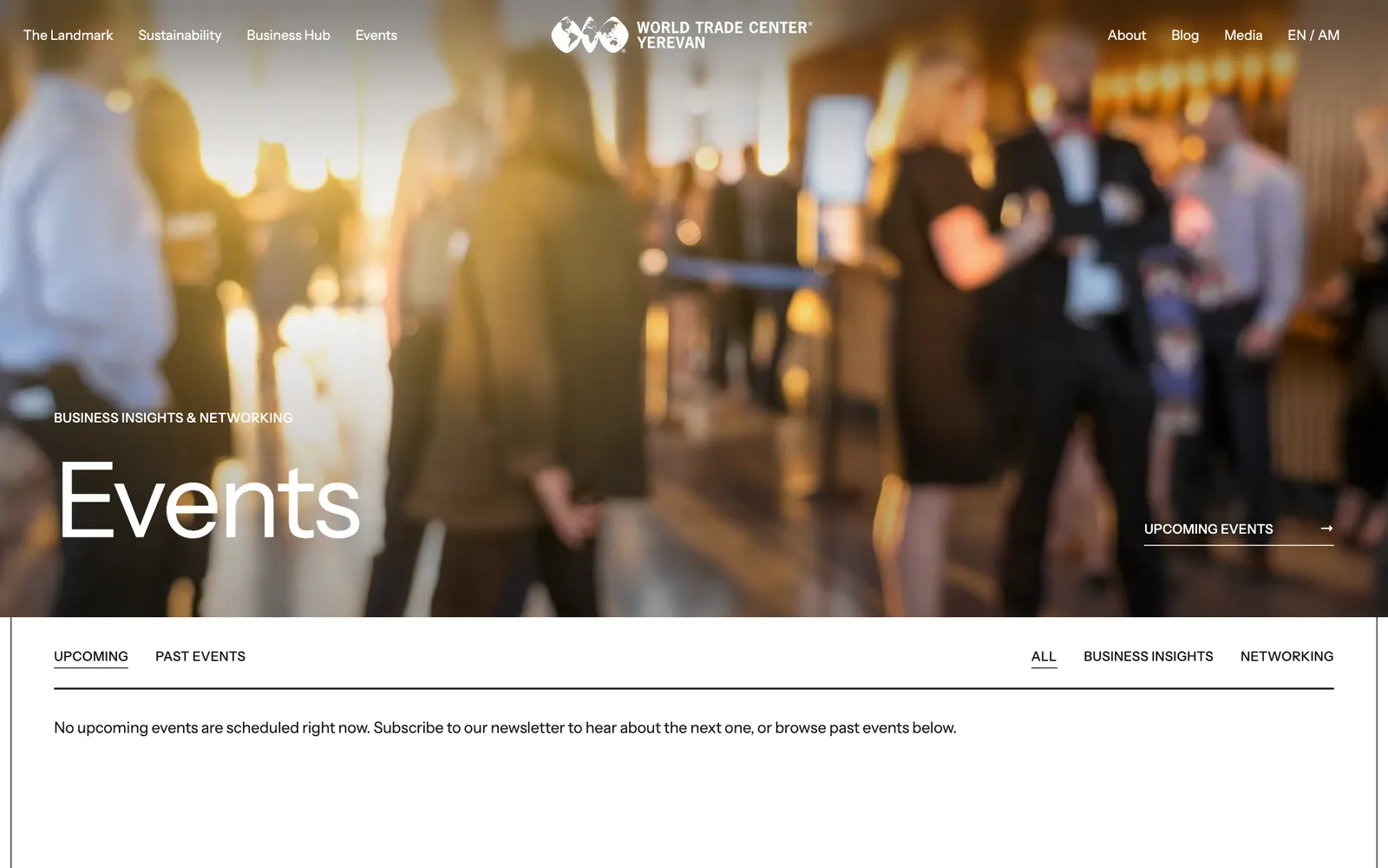 WTC Yerevan — Events